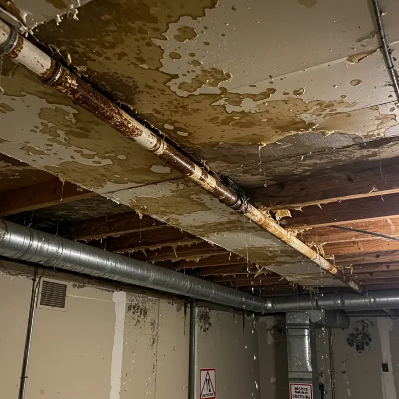 Ceiling Water Damage Repair in Morristown, IN